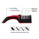 Afiador de Facas Profissional 3 em 1 | Faca Afiada em Segundos – Seguro, Rápido e Indispensável na Cozinha!