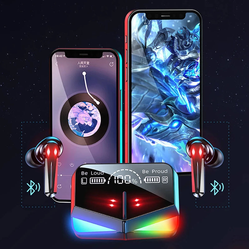 Fone Bluetooth M28 TWS – Som Estéreo 360º, Toque Inteligente e Cancelamento de Ruído | Conforto e Liberdade Sem Fios